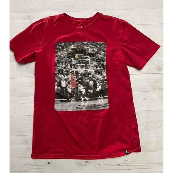 Air Jordon Sportswear Michael‎ Jordon Last Shot Shirt Adult Small - Picture 1 of 4